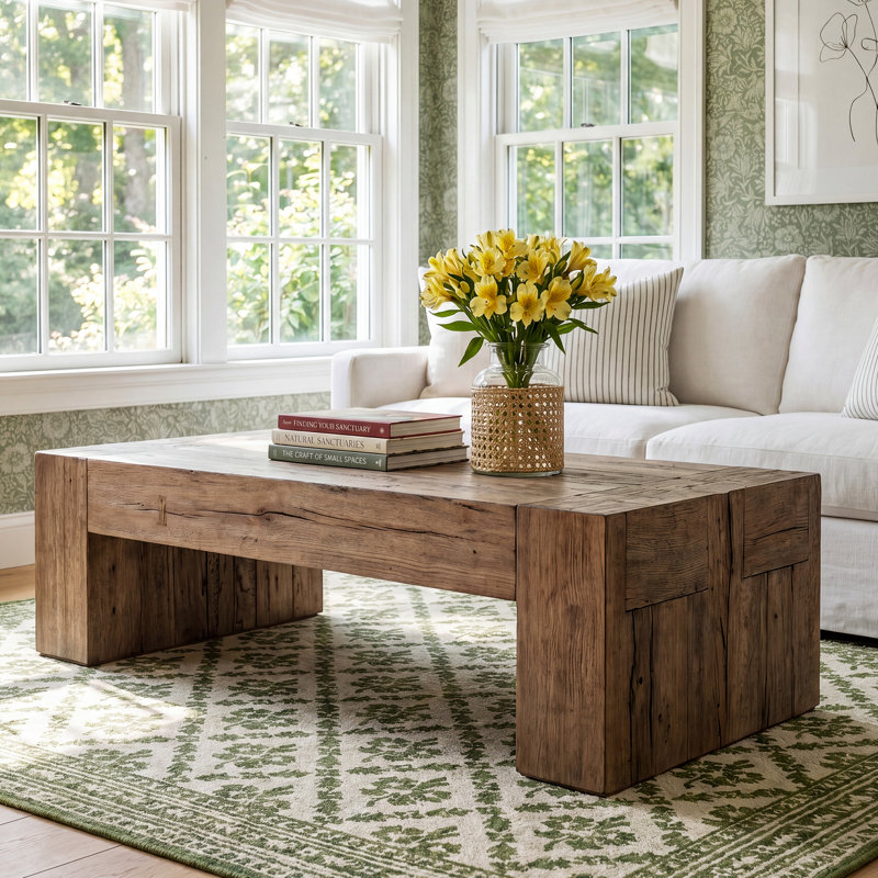 Birch Lane™ Elise Sled Coffee Table & Reviews | Birch Lane